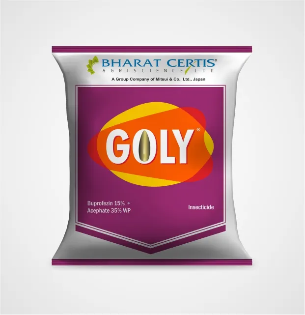 Goly insecticide Buprofezin 15% Acephate 35% WP for paddy pest control BPH WBPH